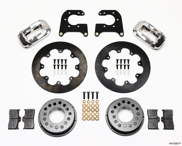 SMALL FORD DRAG KIT,2.66",REAR,11.44",POLISHED