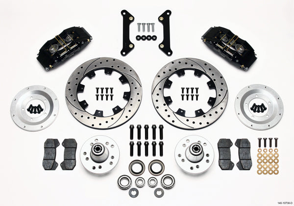 73-77 GM KIT,FRONT,DP6,12.19",DRILLED