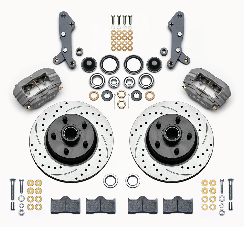 58-68 FORD/MERCURY KIT,FRONT,11.3",DRILLED