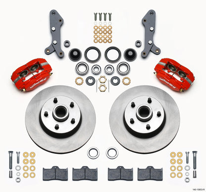 58-68 FORD/MERCURY KIT,FRONT,11.3",RED