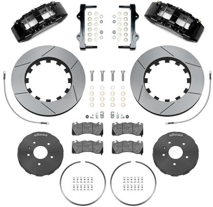 16-19 CAMARO,FRONT,15" ONE-PIECE ROTORS,SX6R CALIPERS,BLACK