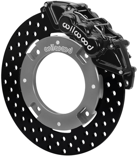 17-21 CAN-AM,X3RS,UTV,FRONT BRAKE KIT,11.25" DRILLED ROTORS,BLACK CALIPERS