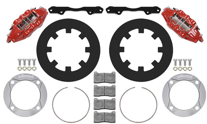 17-21 CAN-AM,X3RS,UTV,FRONT BRAKE KIT,11.25" ROTORS,RED CALIPERS