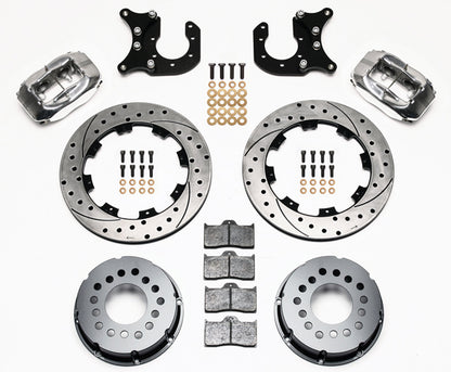 FORD 8.8" KIT,2.50",REAR,12.19" DRILLED ROTORS,POLISHED
