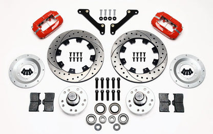 79-81 CAMARO KIT,FRONT,FDL,12.19",DRILLED,RED