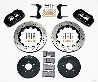 94-04 MUSTANG KIT,FRONT,SL6R,14",DRILLED