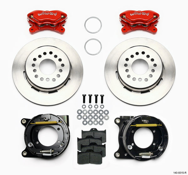 GM C-KIT,2.75",REAR PB,STAGGERED SHOCKS,12" ROTORS,RED CALIPERS