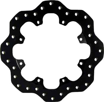 ROTOR,12.19 X .35 X 8PL X 7.00,DRILLED,SCALLOPED