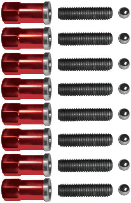 HIGH NUT SET,GEAR COVER,RED
