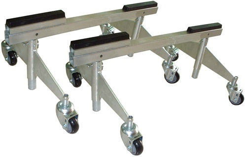 FRAME STAND/DOLLY,PLATED,PAIR