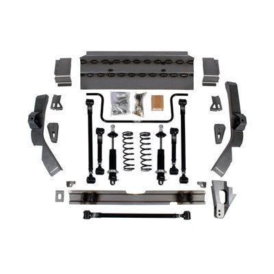 QUADRALINK SUSPENSION KIT,WO AX BRKT,62-67 CHEVY II,SA SHK