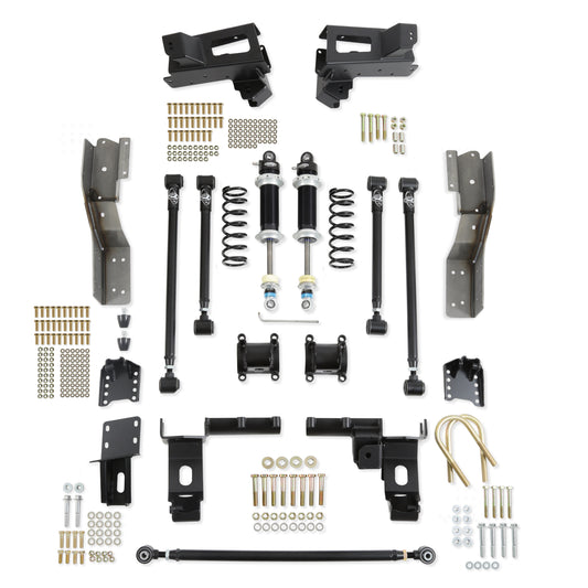 QUADRALINK BOLT IN 67-72 C10 SNG ADJ,BOLT IN AXLE,SINGLE ADJUSTABLE SHOCKS