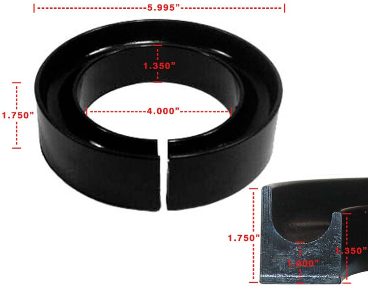 SPRING RUBBER,CONVENTIONAL,1"