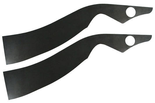 32 FORD FRAME BOXING PLATES,REAR ONLY,NOTCHED