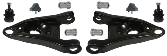 LOWER CONTROL ARM SET,STOCK,64-72 CHEVELLE,STEEL BUSHINGS