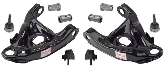 LOWER CONTROL ARM SET,STOCK,78-88 MONTE CARLO,STEEL BUSHINGS