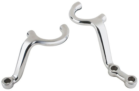 STEERING ARMS,37-48 FORD,3 3/4,DROP,CHROME,PAIR