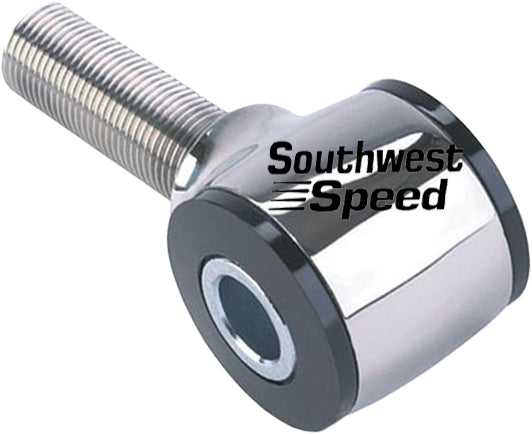 ROD END,NYLON,SS,POL,1/2 X 5/8-18,RIGHT HAND THREAD,11 DEGREE