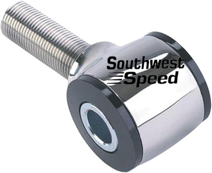 ROD END,NYLON,SS,POL,1/2 X 5/8-18,RIGHT HAND THREAD,11 DEGREE