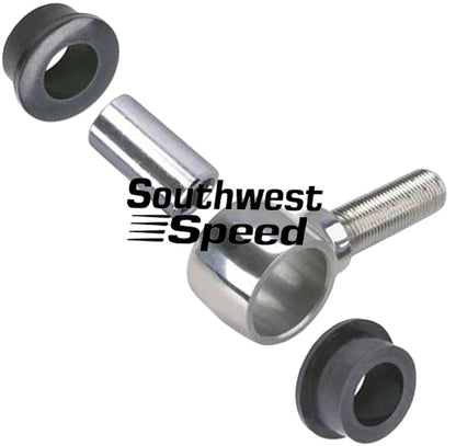 ROD END,NYLON,SS,POL,1/2 X 5/8-18,RIGHT HAND THREAD,11 DEGREE