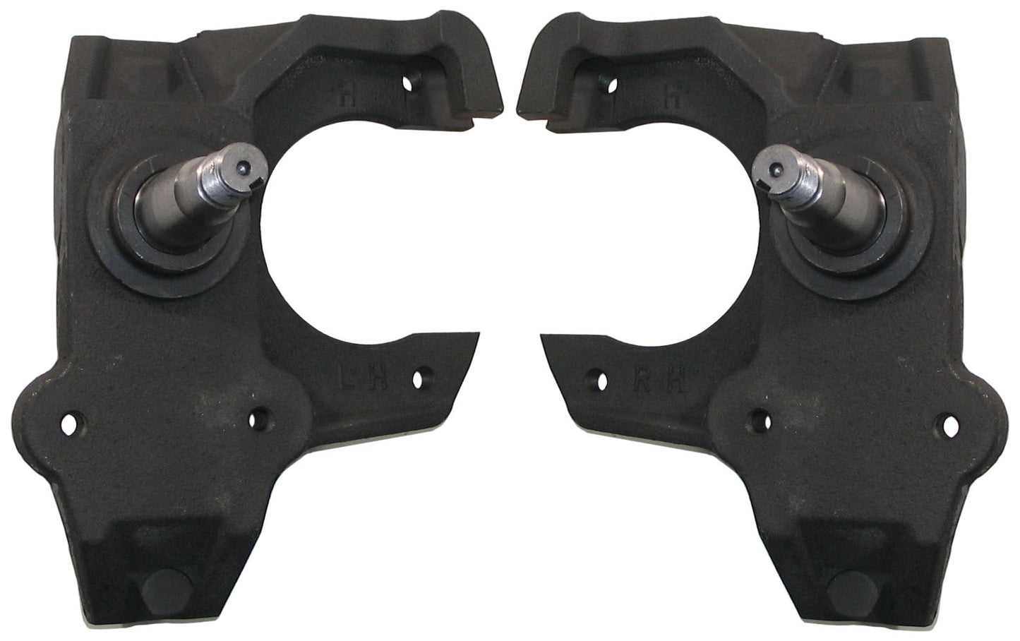 SPINDLES,55-57 CHEVY,2" DROP,DISC,PAIR