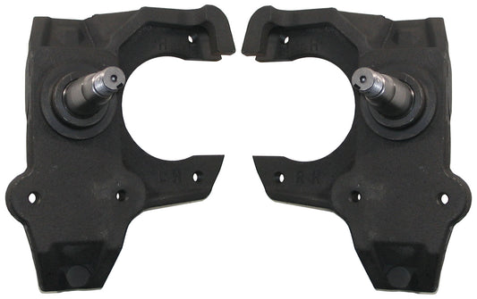 SPINDLES,55-57 CHEVY,2" DROP,DISC,PAIR