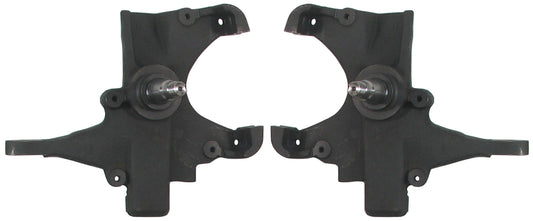 SPINDLES,58-64 CHEVY,2" DROP,DISC,PAIR