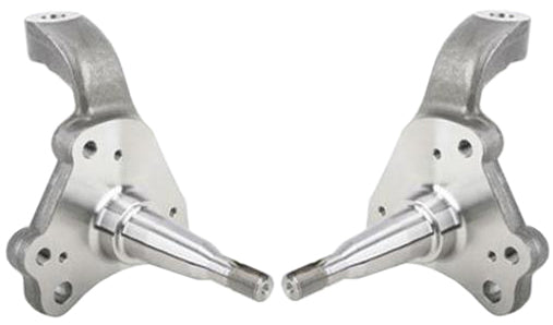 SPINDLES,MOPAR 62-74 B&E,W/CALIPER BRACKETS