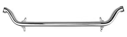 FRONT AXLE,TUBE,FORD SPINDLE,4" DROP,48",SPRING BEHIND,CHROME PLATED