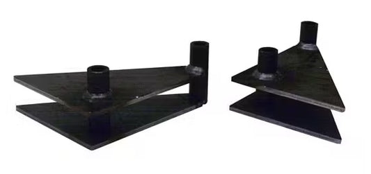 28-31 FORD,4 BAR,FRAME BRACKETS,WELD-ON,PAIR