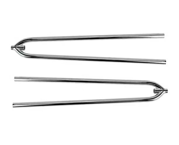 RADIUS RODS,HAIRPIN,5/8"-18,POLISHED STAINLESS STEEL,27"