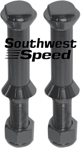 SPRING PERCH BOLTS,FLAT TOP,PAIR,RAW