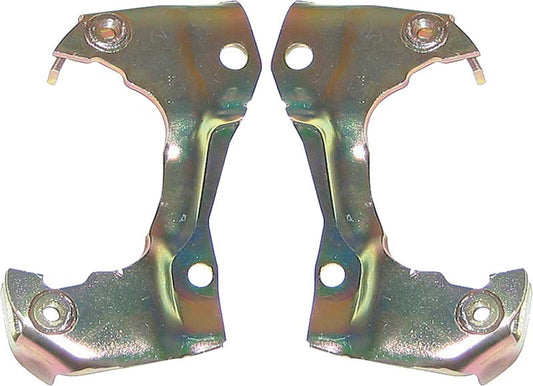 BRAKE BRACKETS,64-72 CHEVELLE,ZINC,PAIR