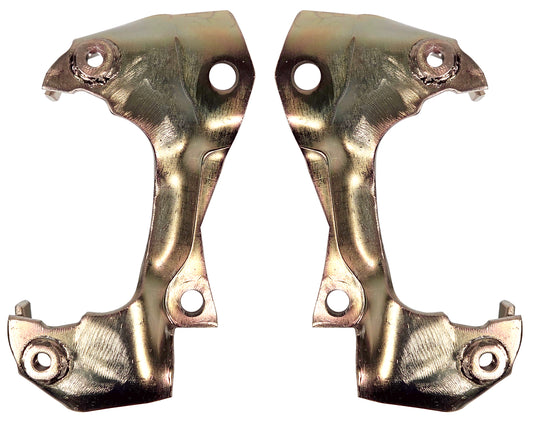BRAKE BRACKETS,64-72 CHEVELLE,2",ZINC,PAIR