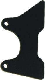 BRAKE BRACKET,FRONT SPINDLE,DL,SINGLE,RECTANGLE