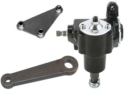 VEGA 140 MANUAL STEERING BOX,WELD-ON MOUNTING BRACKET & 1/2" BOLT PITMAN ARM