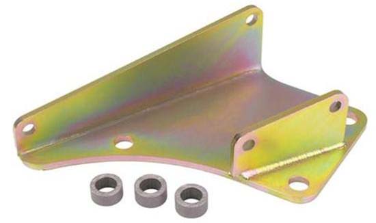 VEGA 140 MANUAL CHROME STEERING BOX & 1935-1941 FORD MOUNTING BRACKET