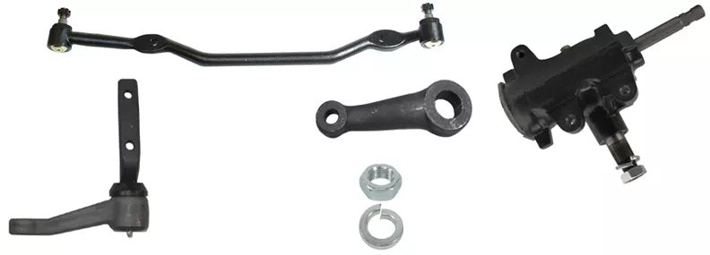 64-65 GTO,CUTLASS CENTER LINK,IDLER ARM,PITMAN ARM & MANUAL STEERING BOX