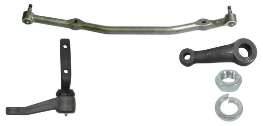 68-72 GM A-BODY CENTER LINK,IDLER ARM & PITMAN ARM,MANUAL & 605 POWER