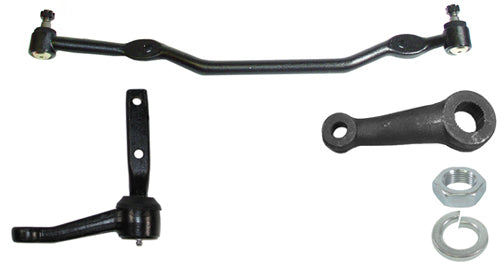 64-67 GM A-BODY CENTER LINK,IDLER ARM & PITMAN ARM,POWER