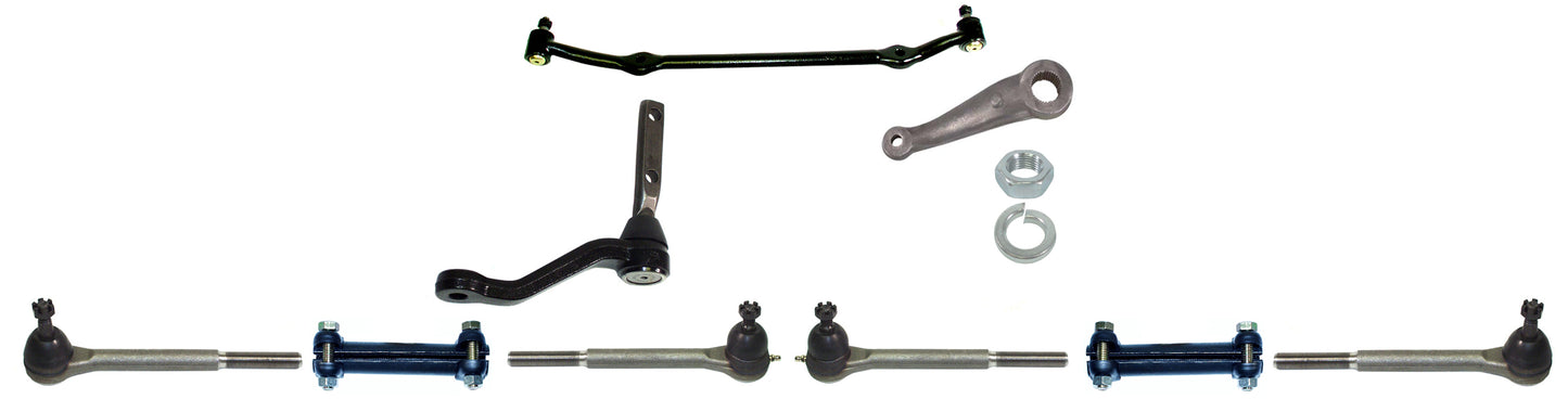 78-88 GM G-BODY CENTER LINK,IDLER,PITMAN ARMS,TIE ROD LINKAGE,MANUAL & 605 POWER