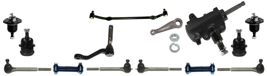 78-88 GM G-BODY CENTER LINK,IDLER,PITMAN,TIE ROD LINKAGE,BALL JOINT,& MANUAL BOX