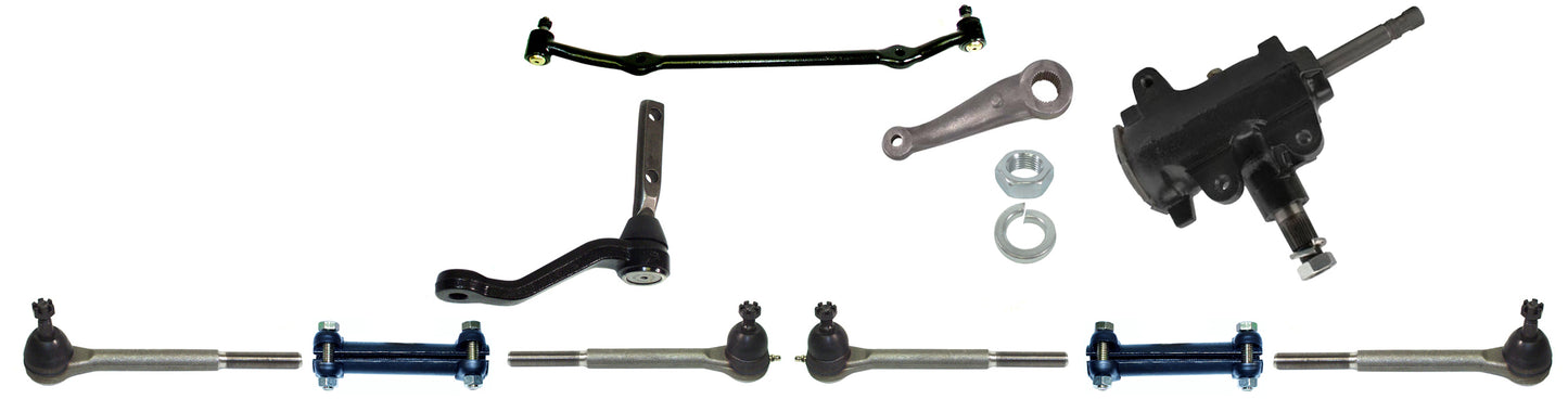 78-88 GM G-BODY CENTER LINK,IDLER,PITMAN ARMS,TIE ROD LINKAGE,& MANUAL BOX