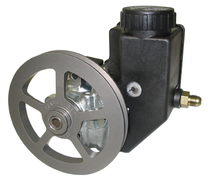PS PUMP W/PULLEY & TANK,V-BELT,ST.,1250#