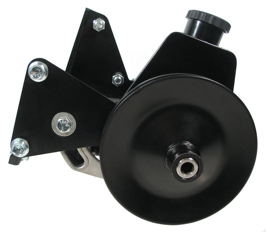 POWER STEERING PUMP,TANK,BRACKETS,SINGLE PULLEY,4 & 6 JEEP CJ