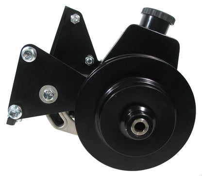 POWER STEERING PUMP,TANK,BRACKETS,SMOG PULLEY,JEEP CJ