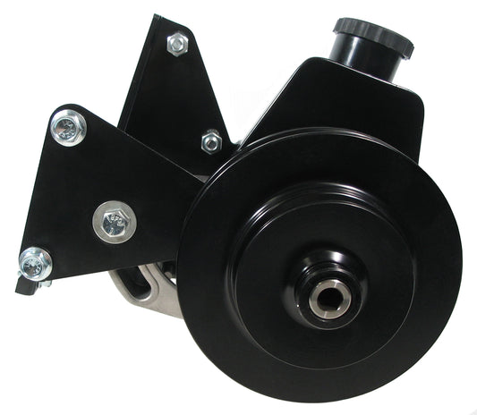 POWER STEERING PUMP,TANK,BRACKETS,SMOG PULLEY,4 & 6 JEEP CJ