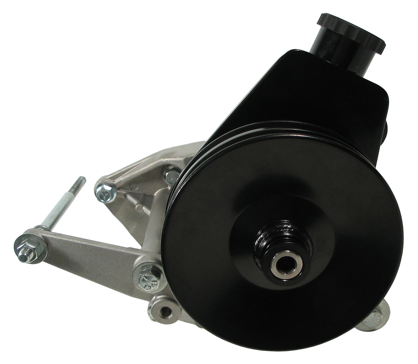 POWER STEERING PUMP,TANK,BRACKETS,DOUBLE PULLEY,CJ V8