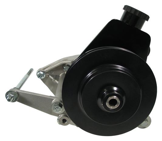 POWER STEERING PUMP,TANK,BRACKETS,SMOG PULLEY,CJ V8