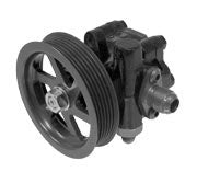 PS PUMP W/PULLEY,4.2 SERPENTINE,STEEL